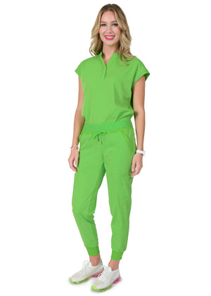 Piper Tuck In Top Electric Green-1176