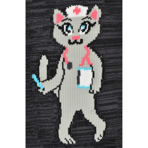 Medical Kitty Fashion Compression Sock - 92091